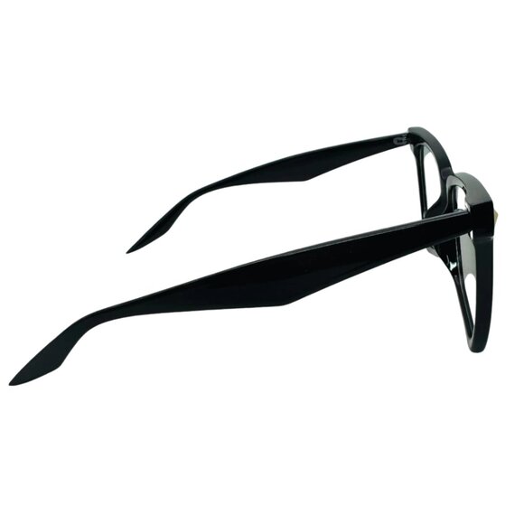 6181 | Black Clear Lens Cateye Blue Light Blocking Glasses - Picture 3 of 5